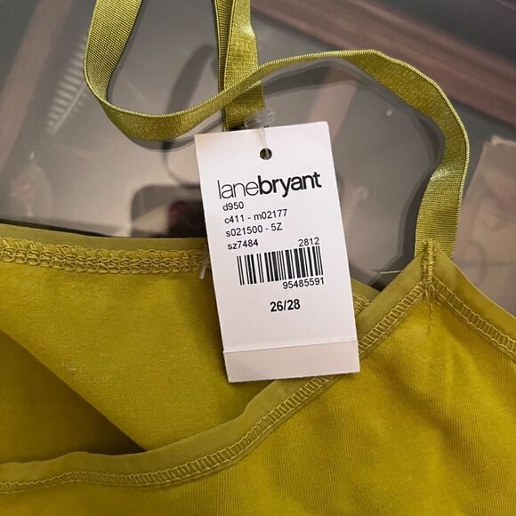 NWT Lane Bryant Greenย Tank & Cardigan Set Tankโ26/28 & Cardigan 22/24โNEW - Picture 10 of 10